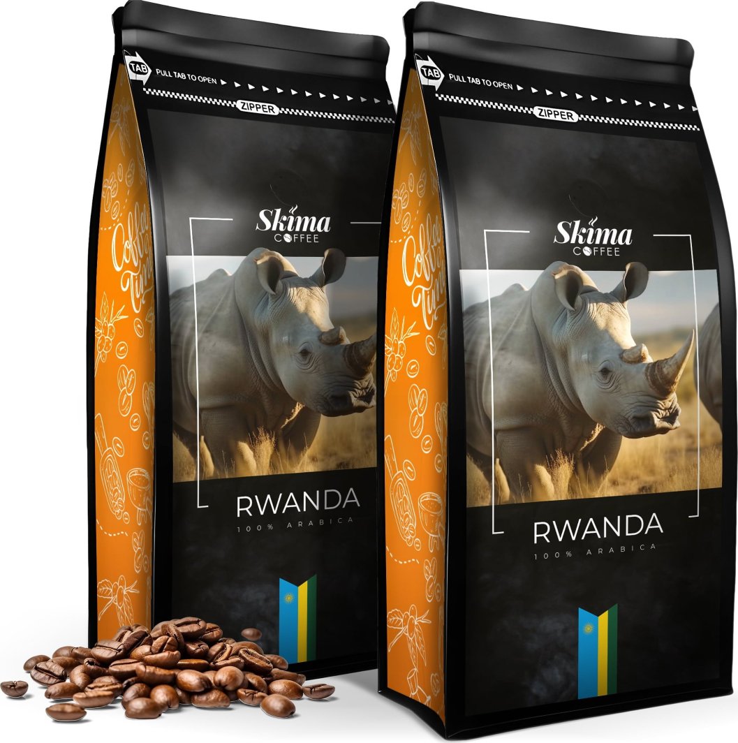 Kawa ziarnista SkimaCoffee Rwanda 2 kg 1