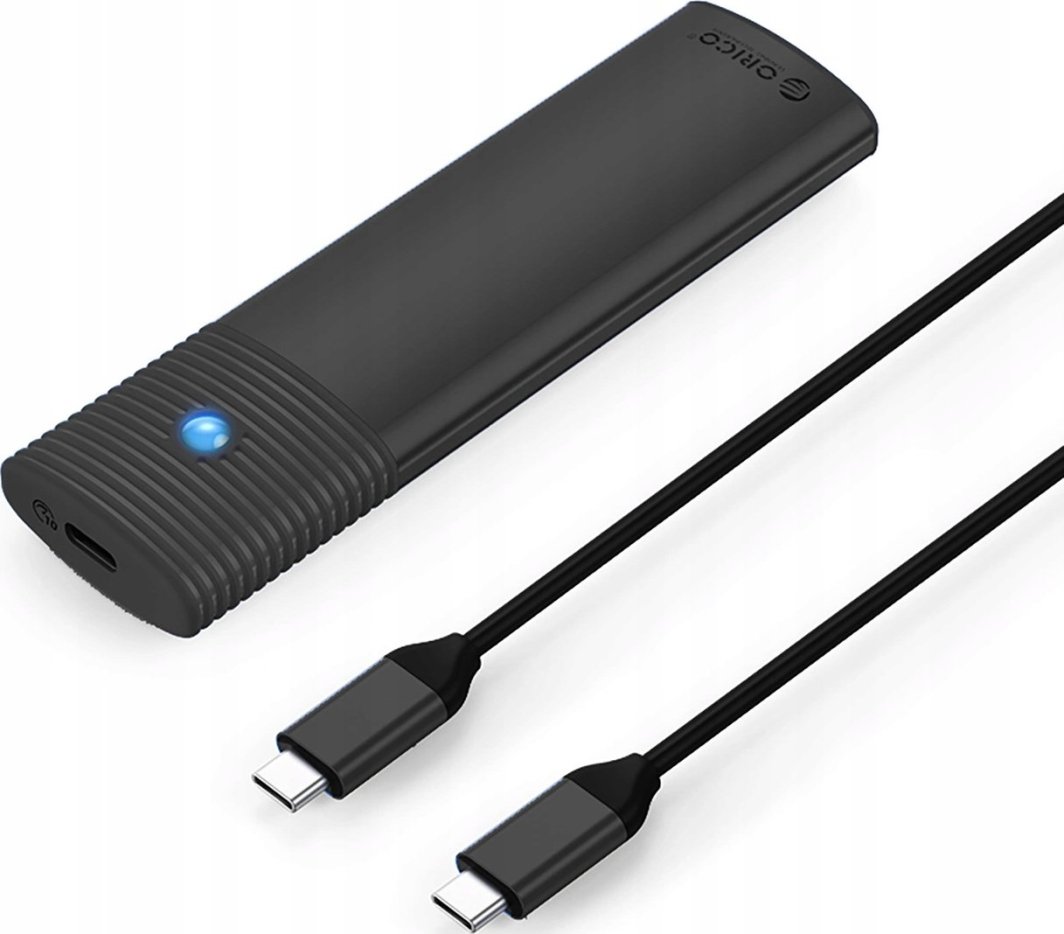 Kieszeń dyskowa M.2 NVME USB-C 10Gbps - czarna 1
