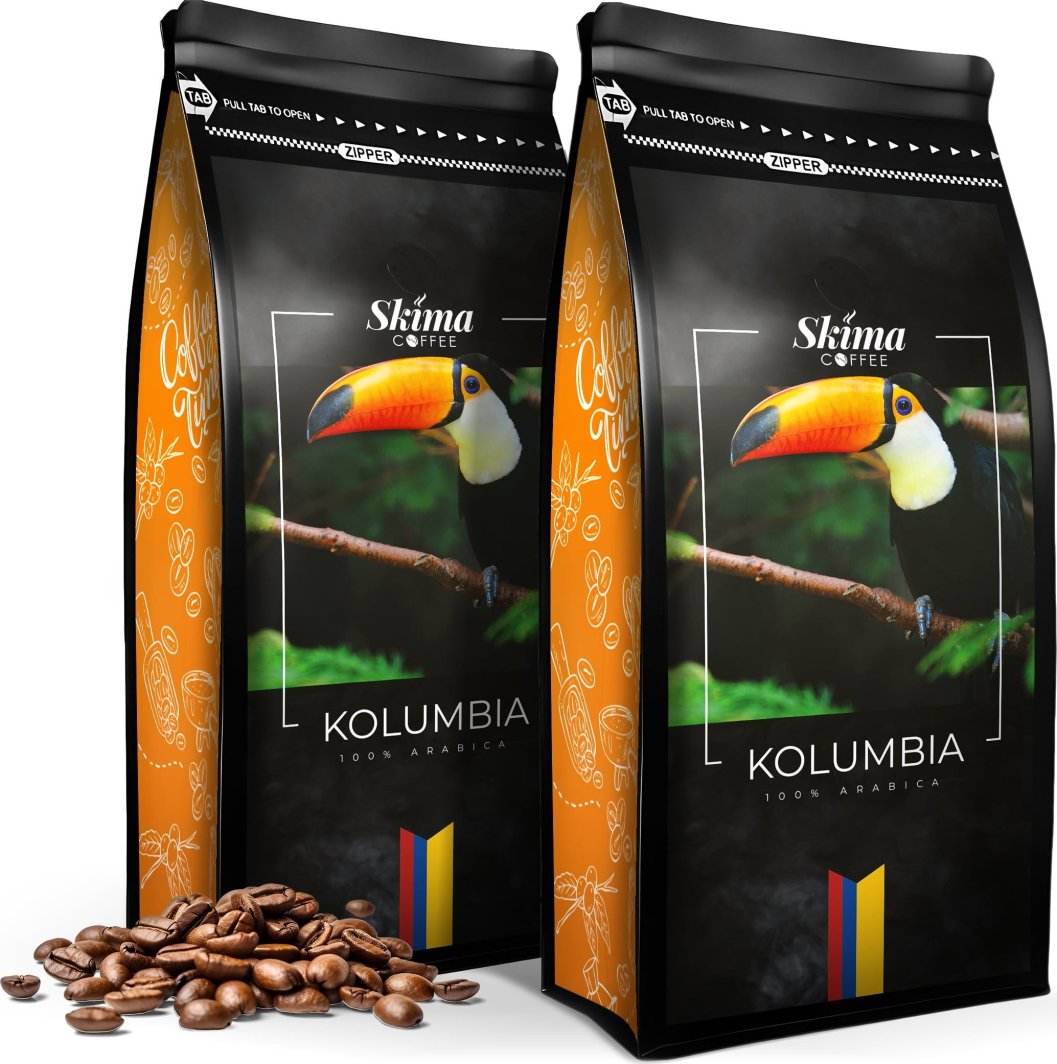 Kawa ziarnista SkimaCoffee Kolumbia 2 kg 1