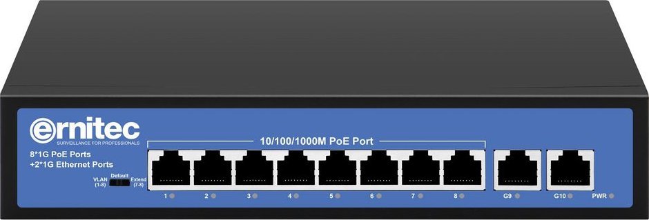 Unmanaged Intelligent 8 PoE 1