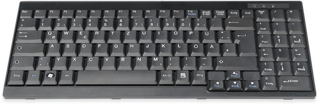 KVM Digitus TFT Konsole GE Tastatur 1
