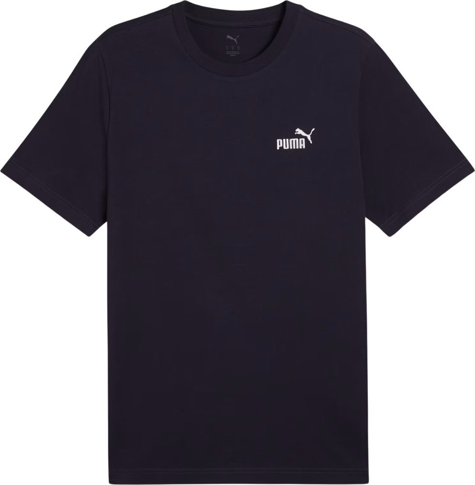 Koszulka męska Puma Ess Small No.1 Logo Tee granatowa 682534 16 S 1
