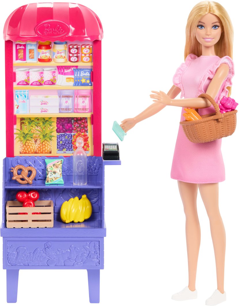 Lalka Barbie Mattel Barbie i Teresa Przepis na przyjaźń - Malibu na zakupach (JCT05) 1