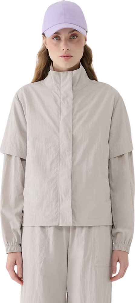 Kurtka damska 4F F190 beżowa 4FWSS25TJACF190 83S S 1