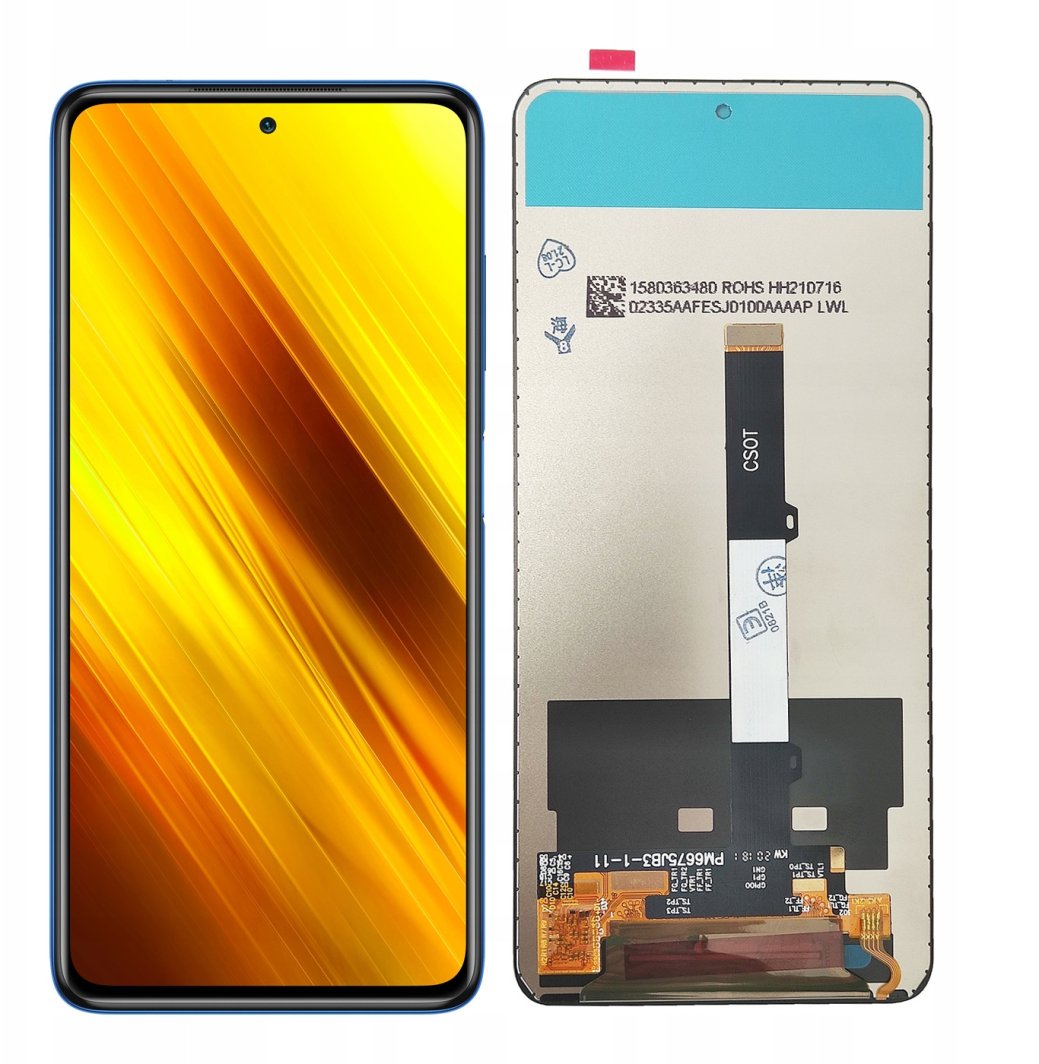 WYŚWIETLACZ EKRAN LCD DO TELEFONU XIAOMI POCO X3 M2007J20CG 1