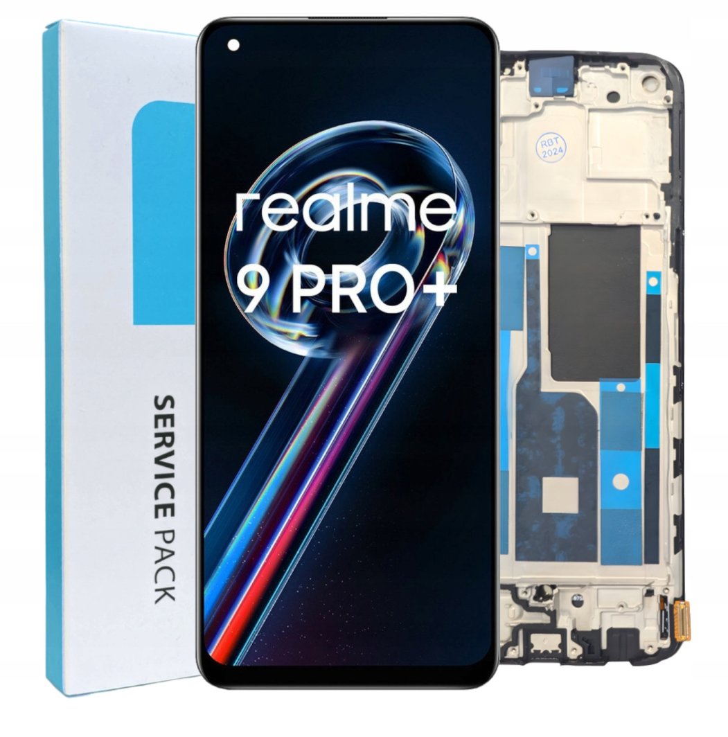 ORYGINAŁ WYŚWIETLACZ EKRAN LCD DO REALME 9 PRO PLUS RAMKA RMX3392 RMX3393 1