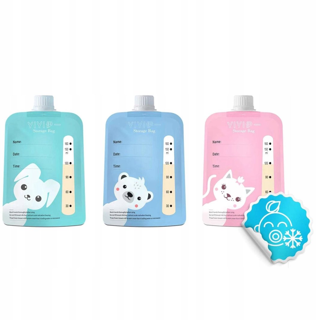 Woreczki do mrożenia mleka 10szt 160ml 1