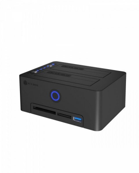 Czytnik kart IB-1233CL-CR 2x 2,5/3,5 SSD/HDD 1