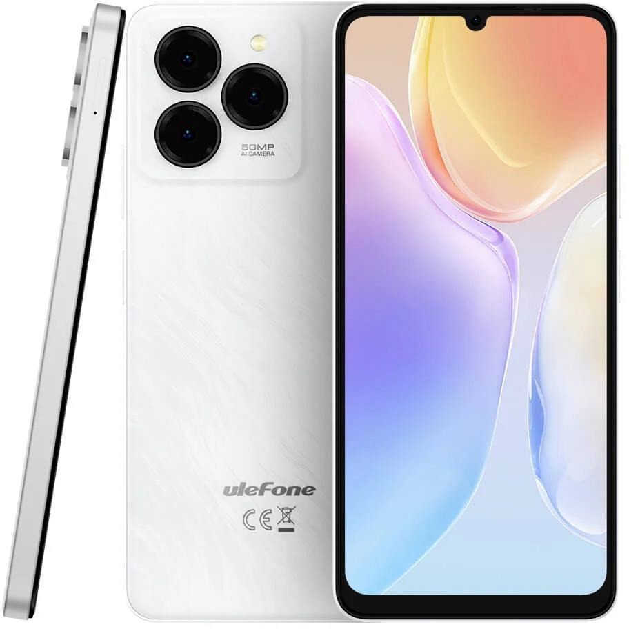 Smartphone Ulefone Note 20 Pro 4+128Gb Ribbons White 1