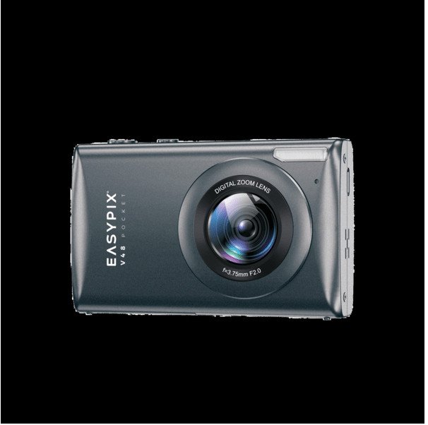 Easypix V48 Pocket Fotocamera Digitale Compatta - 64 MP, Zoom 18x, Display 2,8