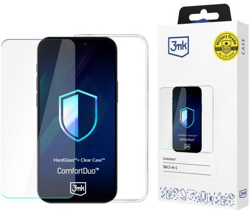 3MK ComfortDuo Clear set for Google Pixel 9A 1