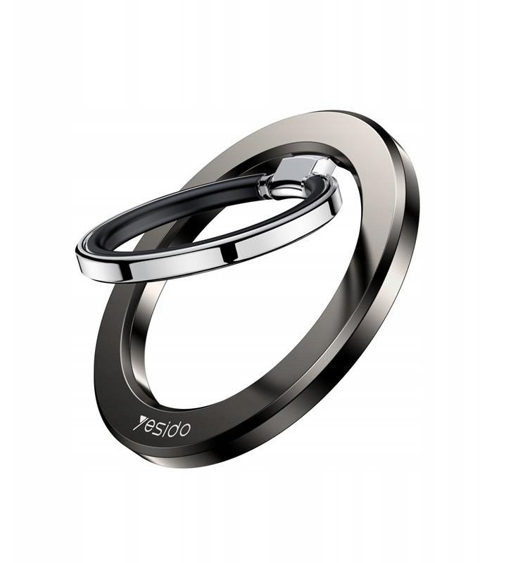 yesido C205 Magnet. Uniwersalny Uchwyt Ring, BLACK / CZARNY 1