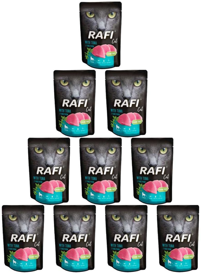 Rafi Cat saszetka tuńczyk 10 x 100 g 1