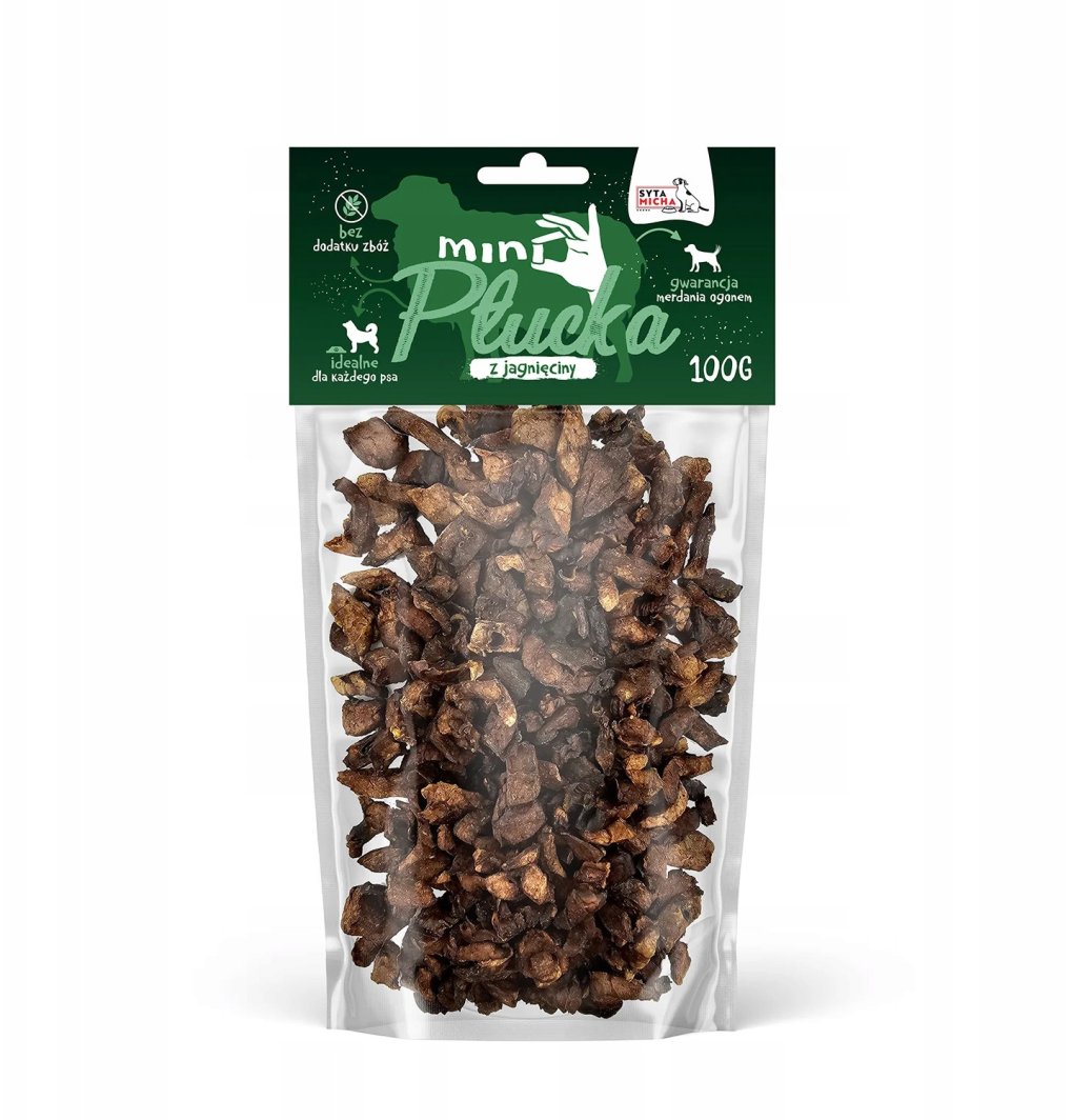 SYTA MICHA mini płucka jagnięce 100g 1