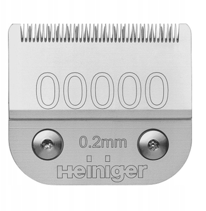 HEINIGER 710-801.A clipper blade No. 00000 / 0.2mm Snap-on 1