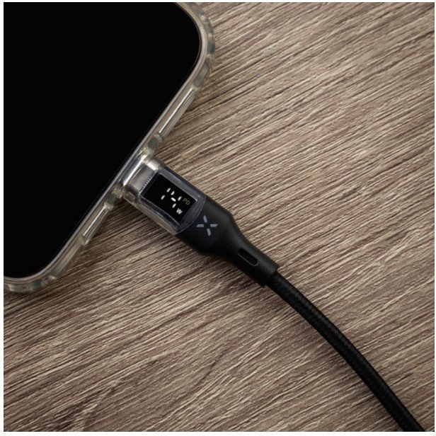 Kabel USB Fixed USB-C - USB-C 2 m Czarny (FIXDD-CC2-BK)