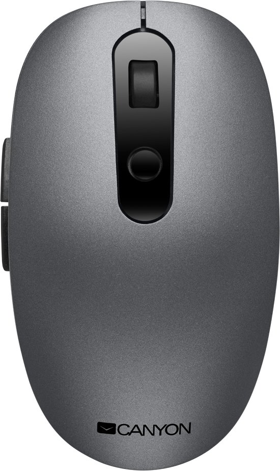 Canyon CNS-CMSW09DG myszka Biuro RF Wireless + Bluetooth Optyczny 1600 DPI 1