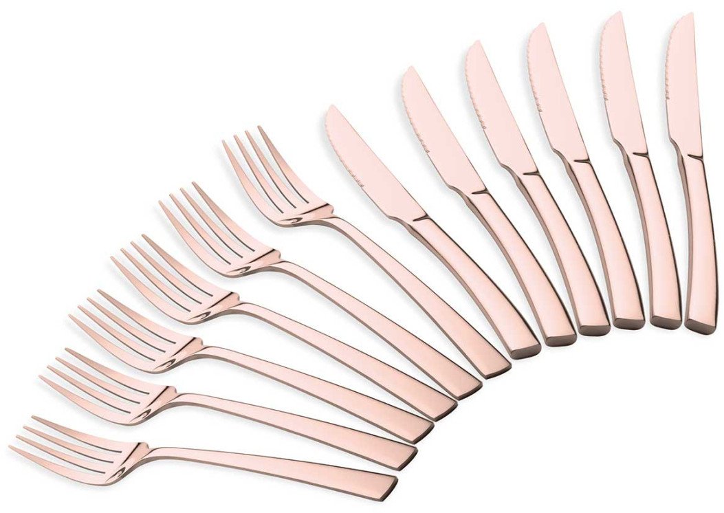 ZESTAW SZTUĆCÓW SZTUĆCE DO STEKÓW 12 szt. BERLINGER HAUS BH-3088 1