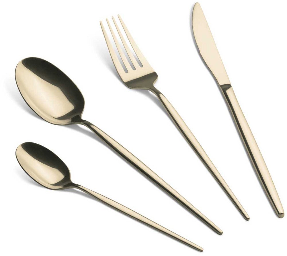 SZTUĆCE 24 ELEM. BERLINGER HAUS BH-3067 POŁYSK CHAMPAGNE 1