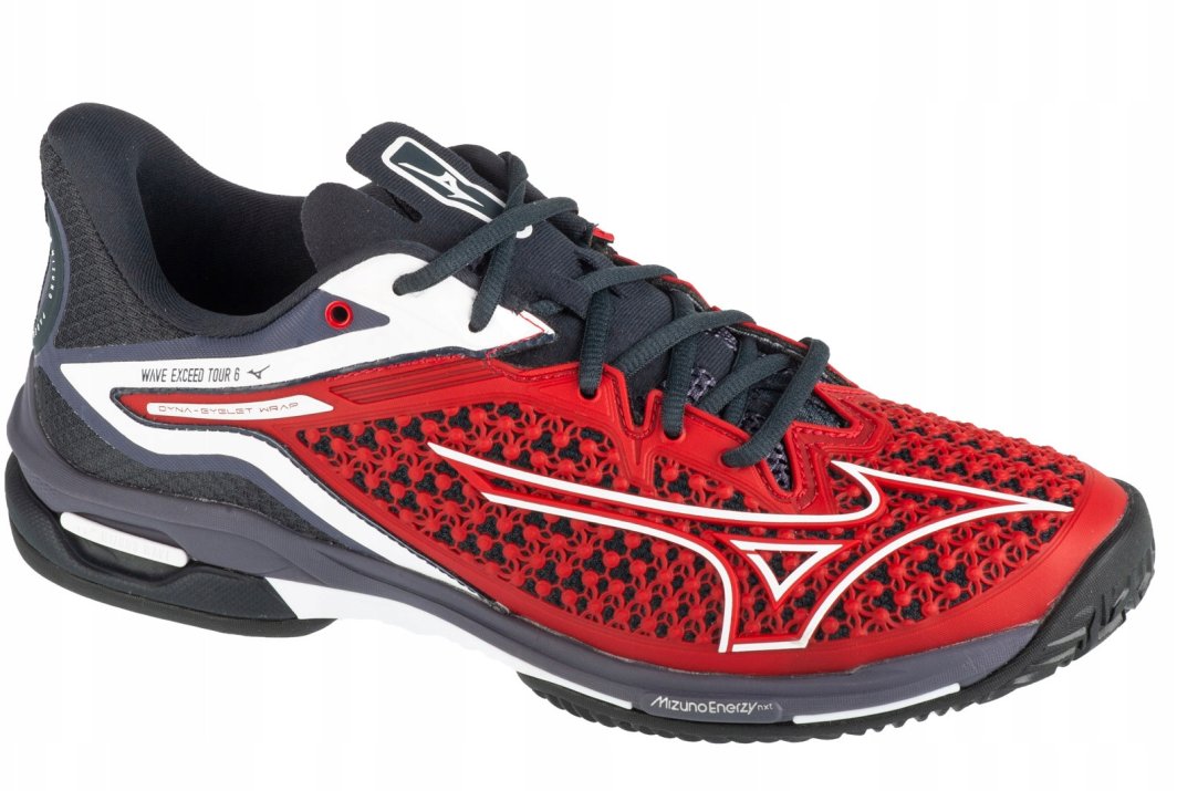 Mizuno Mizuno Wave Exceed Tour 6 Padel 61GB248006 Czerwone