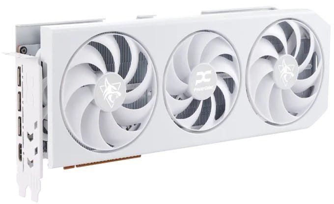 PowerColor Radeon RX 9070XT 白Hellhound POWERCOLOR RX 9070 XT 16GB PowerColor Hellhound Spectal White OC