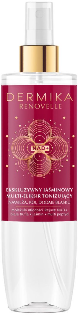 Dermika Renovelle Ekskluzywny jaśminowy multi eliksir tonizujący 200ml 1