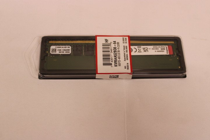 SALE OUT. Kingston KVR64A52BD8-64 64GB 6400MT/s DDR5 Non-ECC CL52 DIMM 2Rx8 | Kingston | KVR64A52BD8-64 | 64 GB | DDR5 | 6400 MHz | PC/server | Registered No | ECC No | UNPACKED one size 1