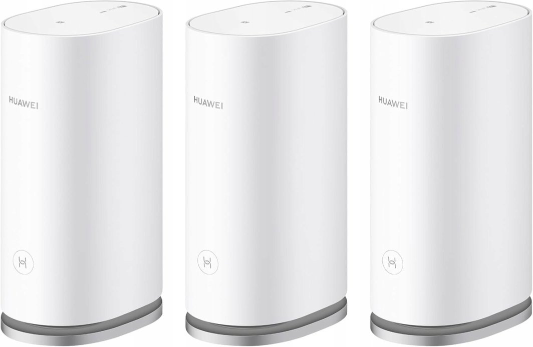 Router 3-pak Huawei WLAN Mesh 3 AX3000 WiFi 6 zasięg 200-400 m nowy 1