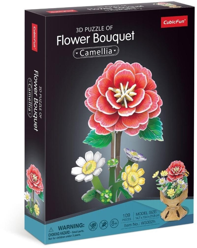 CUBIC FUN BUKIET KWIATÓW KAMELIE 1