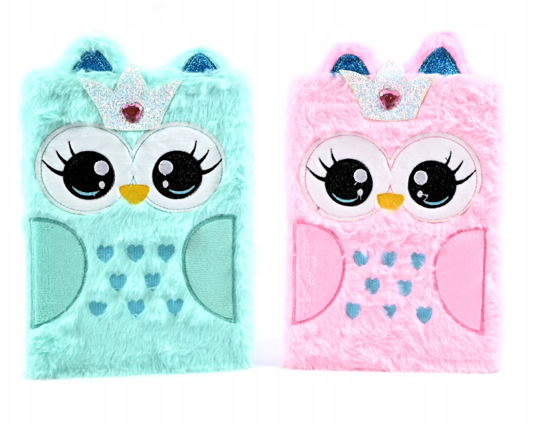 Notes pluszowy Sowa 16x22 D43005 51997