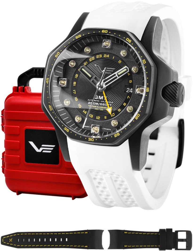 Zegarek męski Vostok Europe NH34-640C703S biały