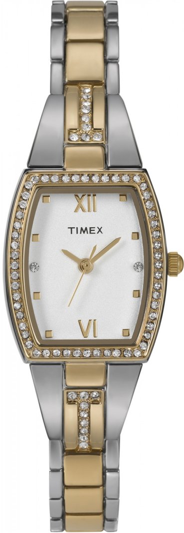 Zegarek damski Timex TW2W95800 CYRKONIE srebrny