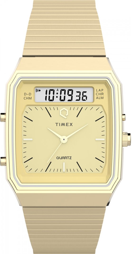Zegarek męski Timex TW2Y06000 złoty 1