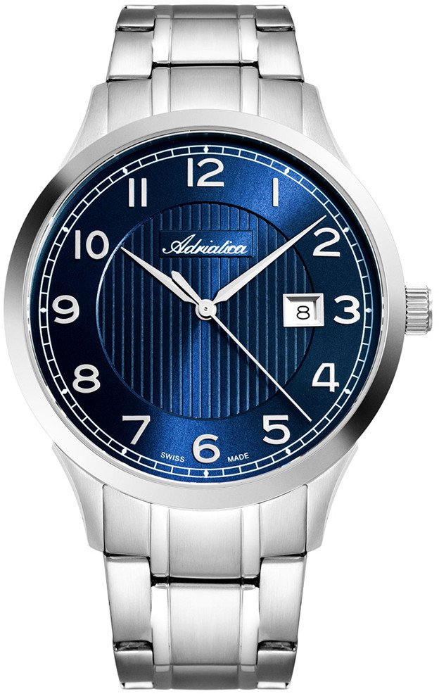 Zegarek męski Adriatica A8316.5125Q srebrny 1