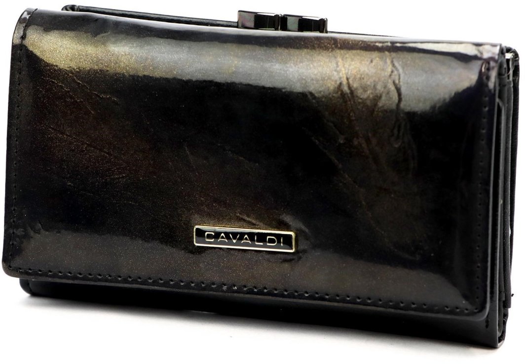 Portfel damski skórzany skóra naturalna + skóra ekologiczna Cavaldi 1