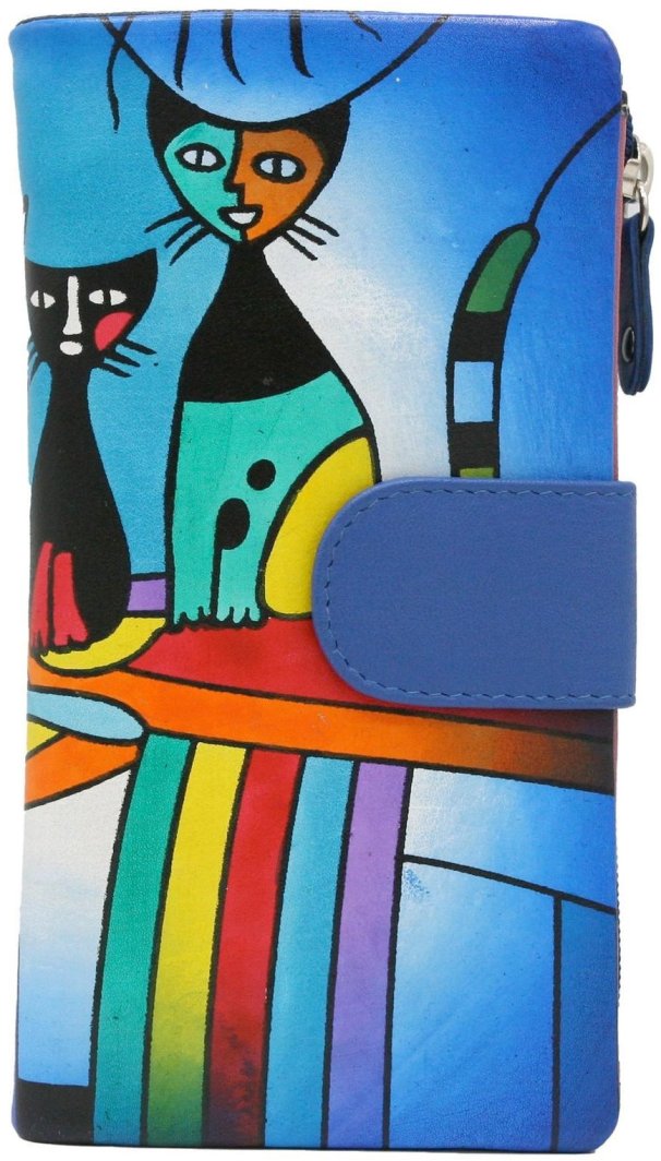 Portfel damski skórzany skóra naturalna Cavaldi 1