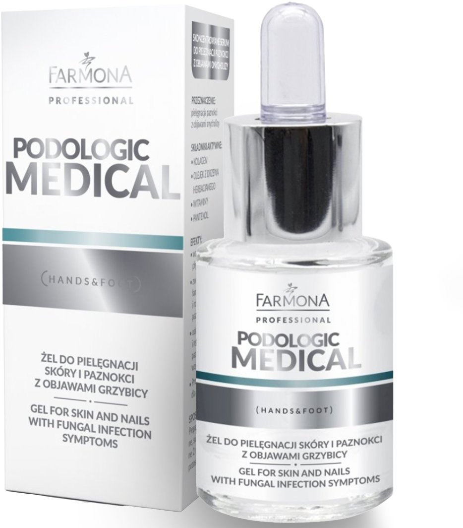 Farmona PODOLOGIC MEDICAL Żel do pielęgnacji skóry i paznokci z grzybicą 15ml 1