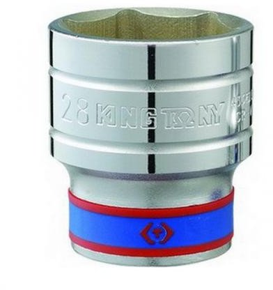 KING TONY NASADKA KRÓTKA 1/2" 39mm x 48mm 6-KĄTNA CHROM 1