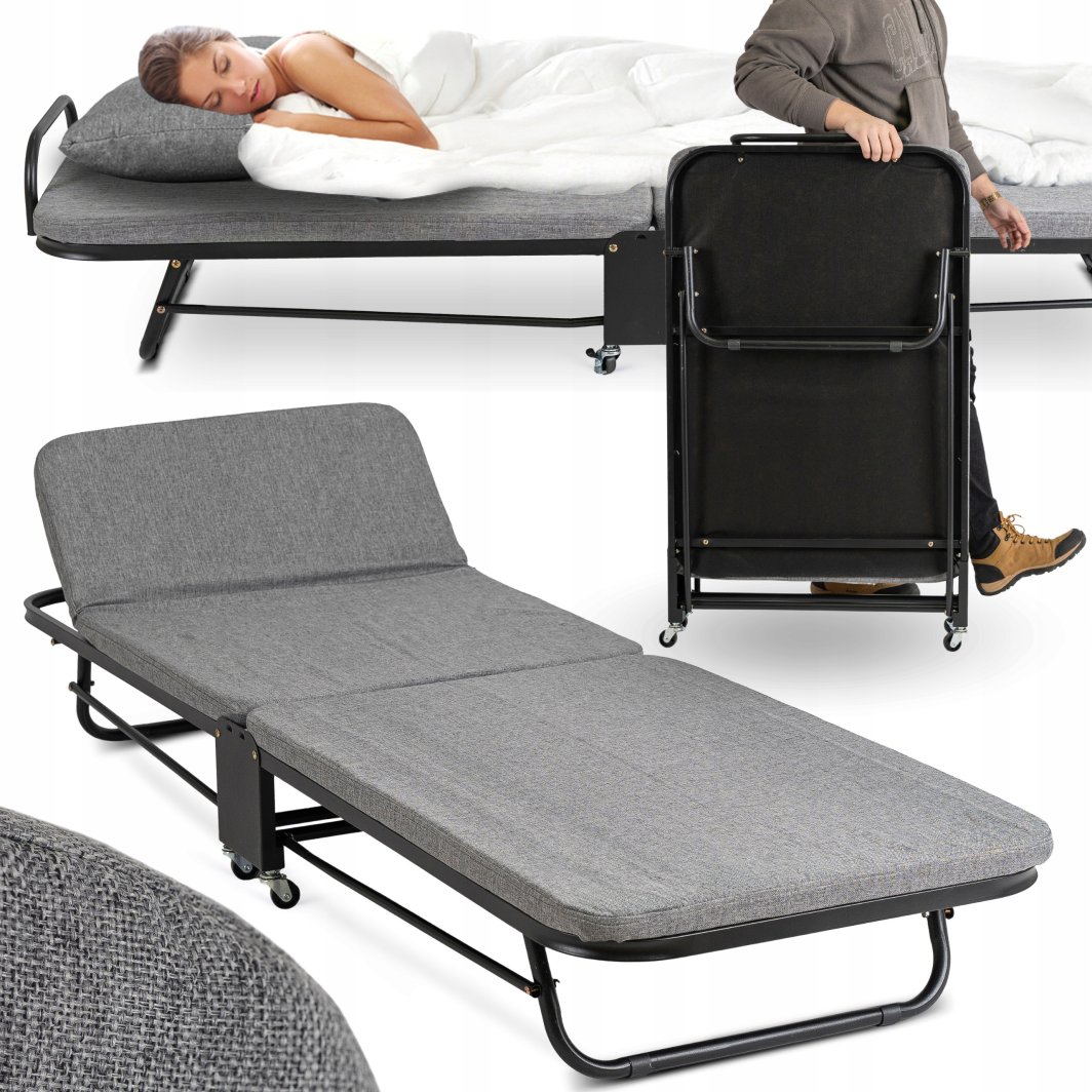Mebel Elite Łóżko Rozkładane Leżak Leżanka Turystyczne Jednoosobowe ...