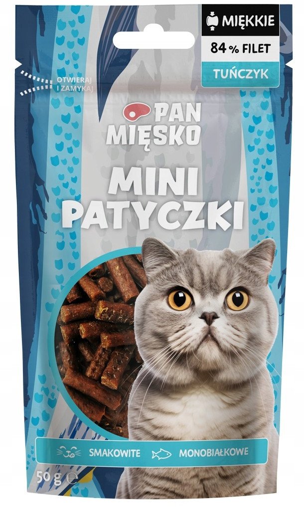Przysmak dla kota Mini patyczki Tuńczyk (dorosły) 50g 1