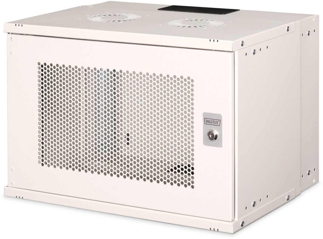 Rack Digitus DN-49208 SOHO perforated door Grey 1