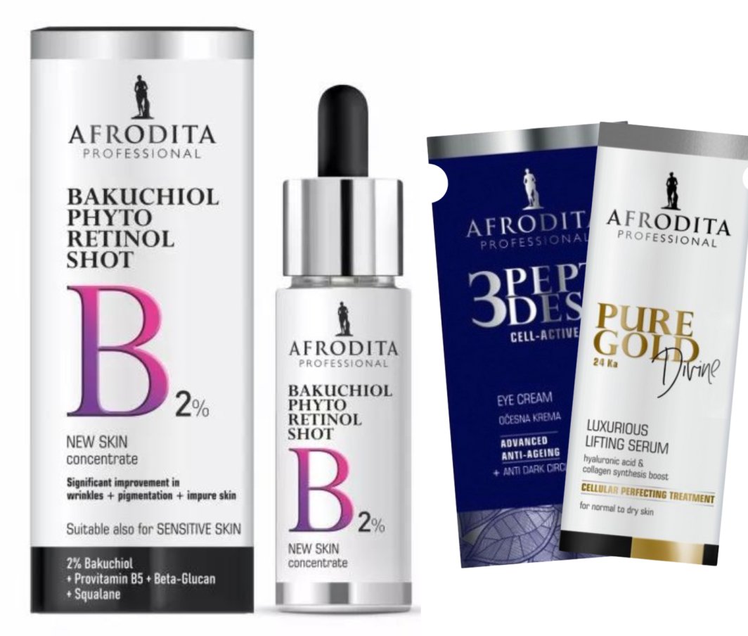 Afrodita Bakuchiol Phyto Retinol Shot + 2 Próbki 1