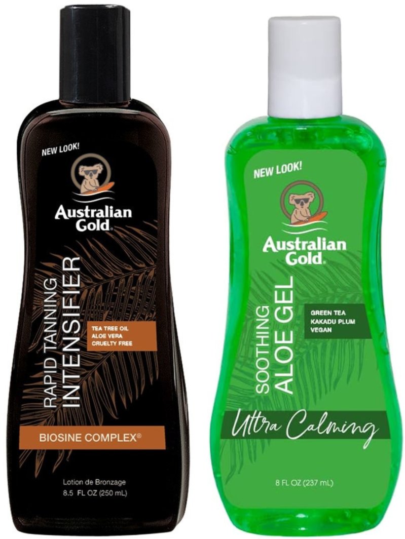 Australian Gold Rapid Tanning Intensifier + Aloe Po Opalaniu 1