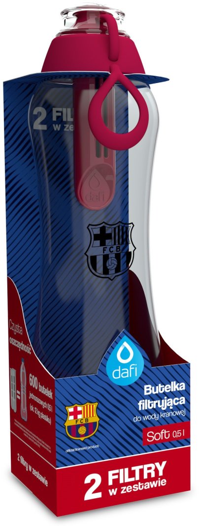 Butelka Dafi SOFT FC Barcelona 0,5l Barca 2 filtry 1