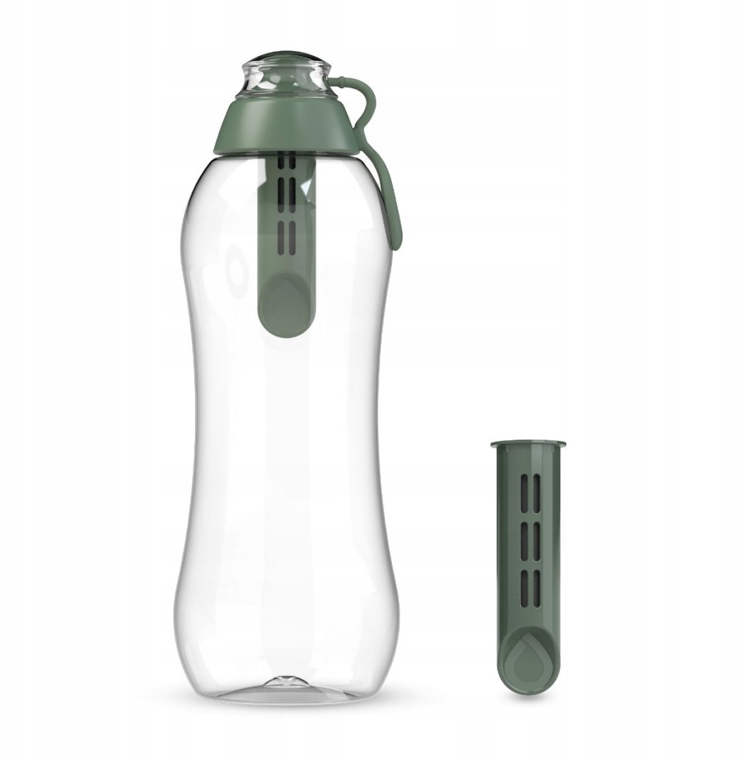 Butelka Filtrująca Dafi SOFT 0,7l Szałwiowa z 2 Filtrami Węglowymi 1