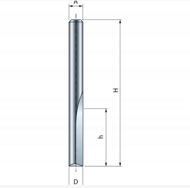 Frez 04-11306P 5X12,7X50,8X6,0