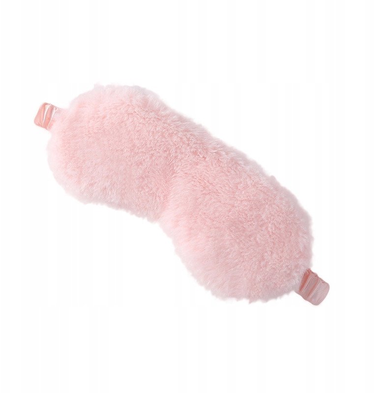 OPASKA NA OCZY SPANIA Premium SEN PLUSZOWA Różowa