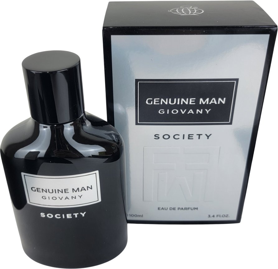 Fragrance World Genuine Man Giovany Society 100ml kvepalai Vyrams EDP 1
