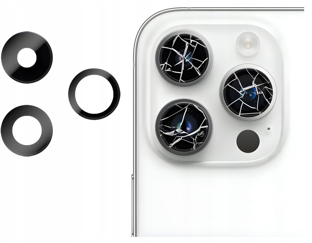 SZYBKA SZKŁO PREMIUM OSŁONA APARATU KLEJ DO IPHONE 14 PRO MAX A2894 A2651 1