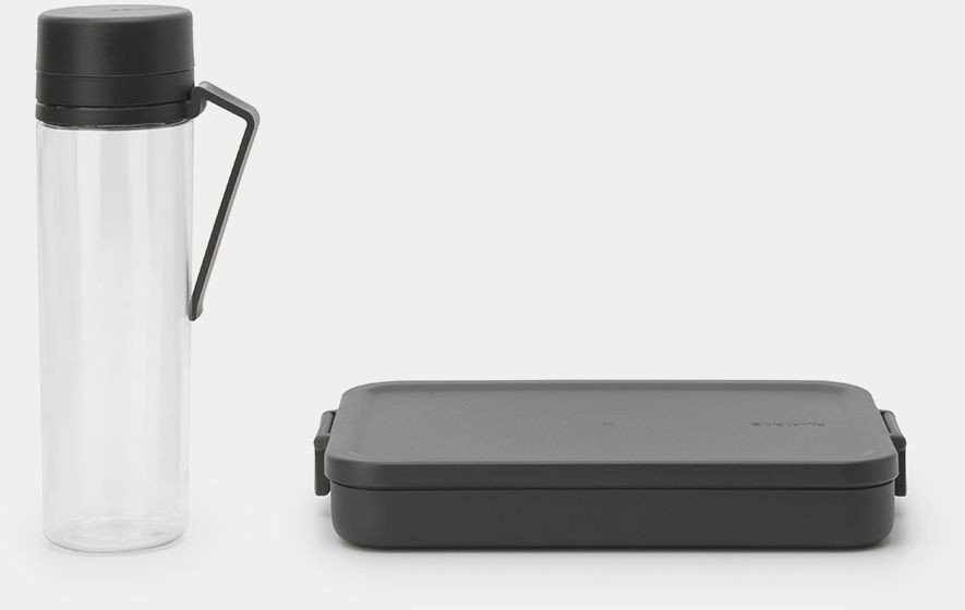 BRABANTIA Make &amp; Take lunch break set dark grey 206689 1